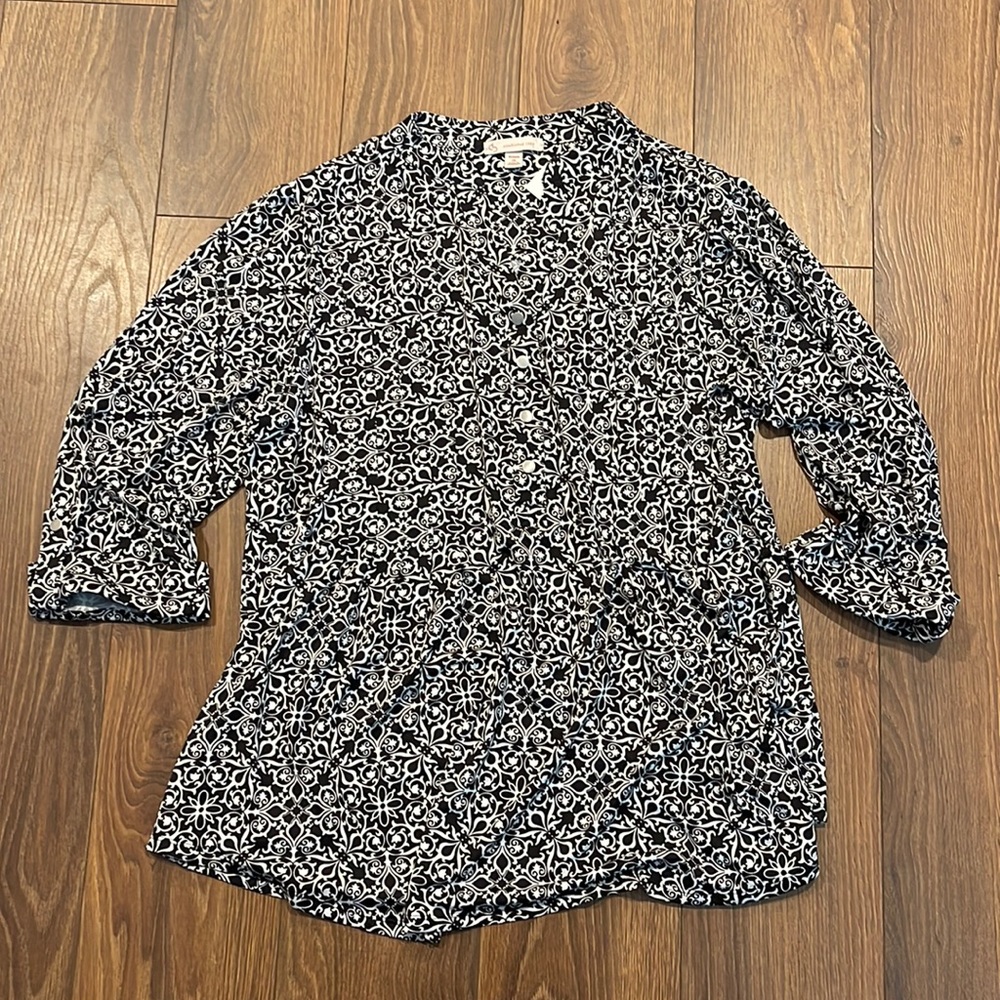 Dress Barn popover top